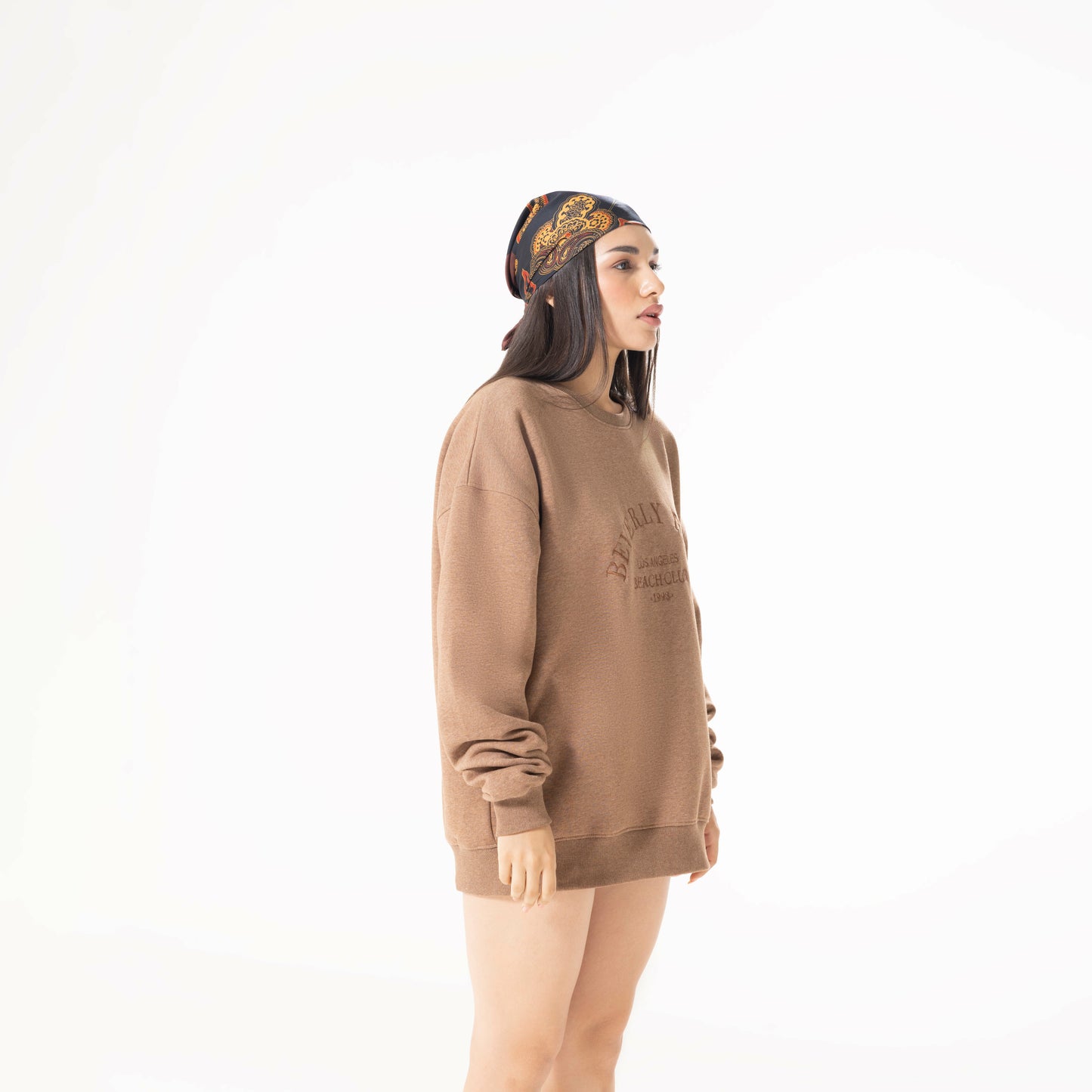 Unisex Sweatshirt with Embroidery