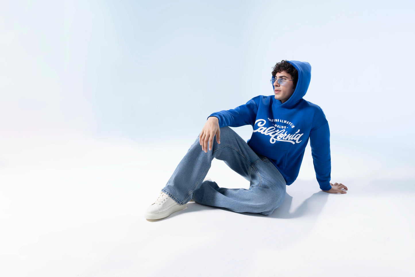 Hoodie with Puff Print
