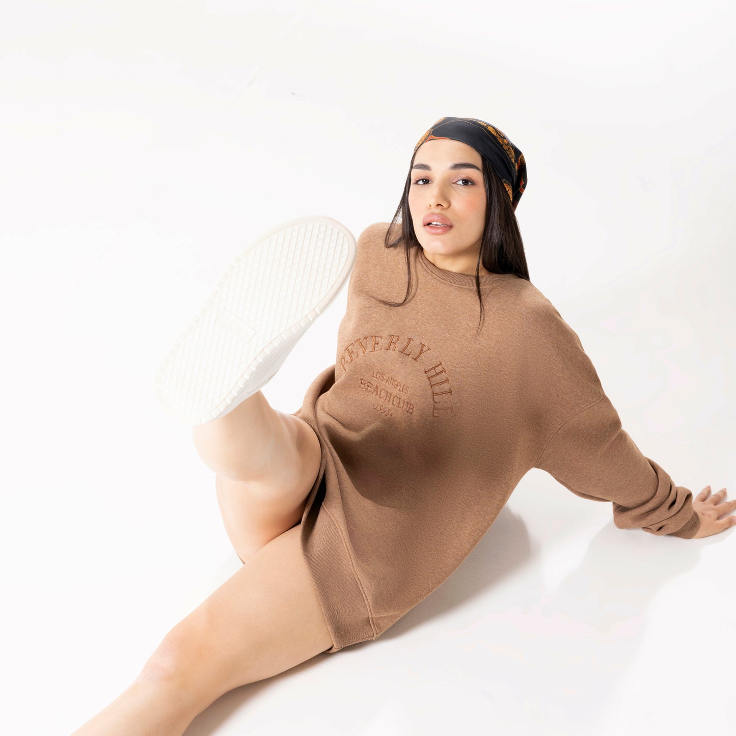 Unisex Sweatshirt with Embroidery