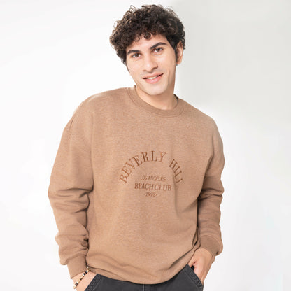 Sweatshirt with Embroidery